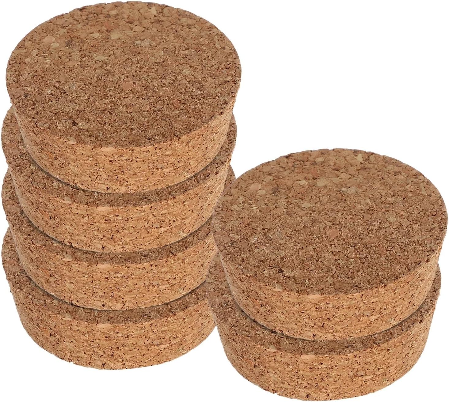 Natural Soft Wood Corks 60 Pcs Vase Block Flower Cork Stopper Bottle Caps Covers Lids Replacements Container