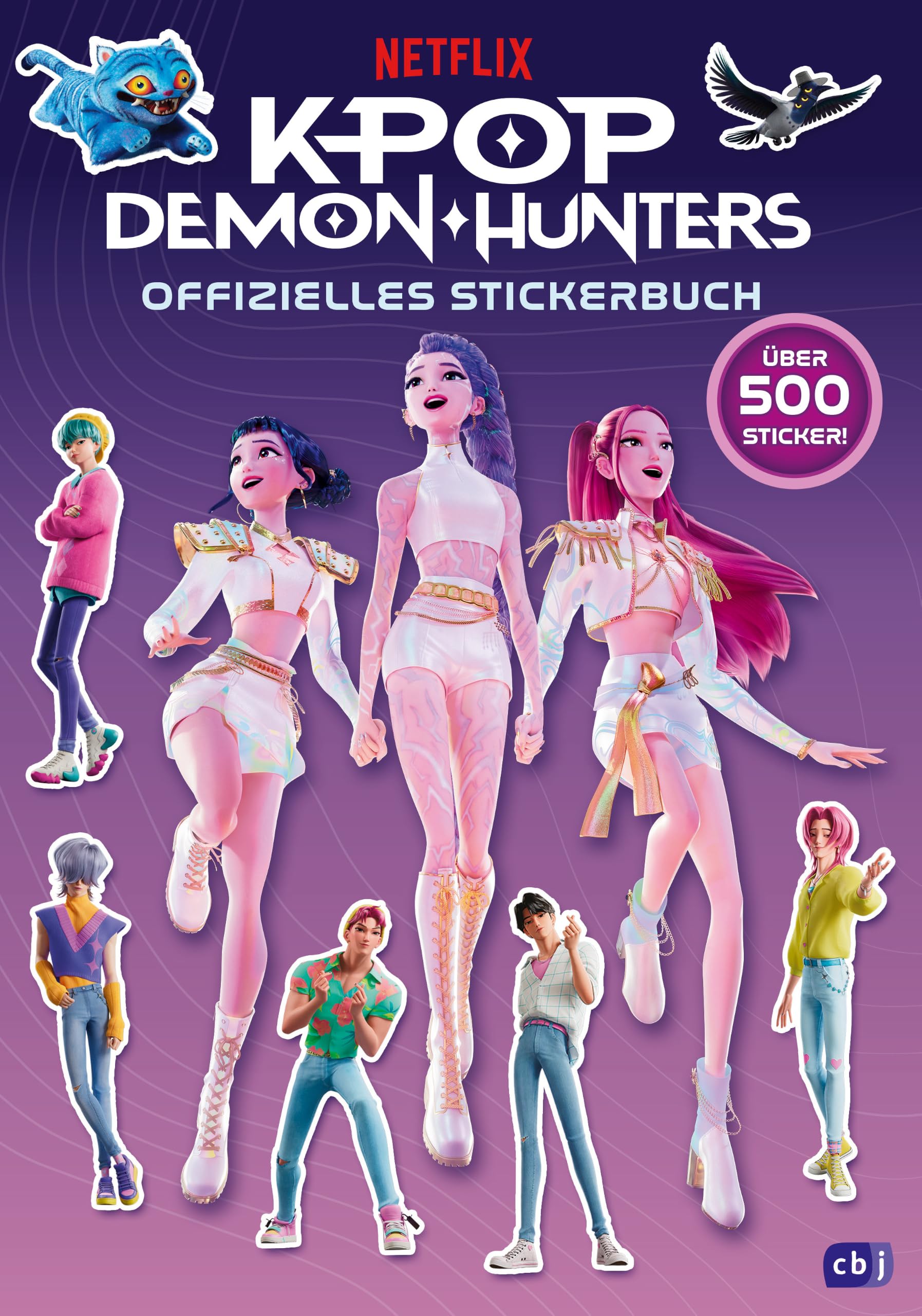 KPop Demon Hunters - Offizielles Stickerbuch: Über 500 Sticker! - Originalbuch zum oscarprämierten Netflix-Hit (KPop Demon Hunters-Serie)