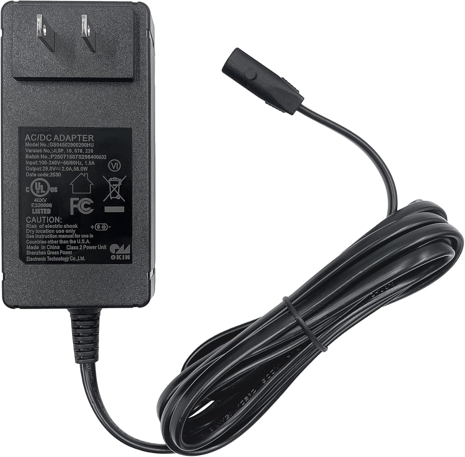 Wall Power Supply Upgraded Model 02-290020 29V 2A Wall Switching Adapter for Electric Sofa Power Recliner Lift Chair Massage Seat Parts