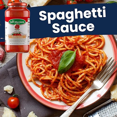 Miniatura 37 de La San Marzano Salsa Marinara, 24 onzas, salsa para pasta hecha en Italia, tomate multiusos de calidad premium, todo natural, dieta mediterránea