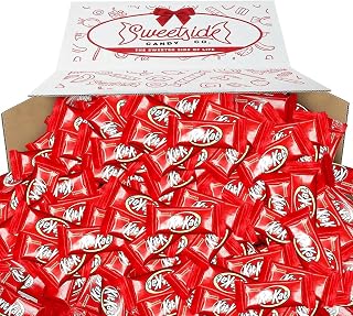 Chocolate Bars KitKat – 5lb Candy Pack – Delicious and Crunchy Chocolate Candy Bulk for Adults and Kids – Party Pack – Holiday, Full Size