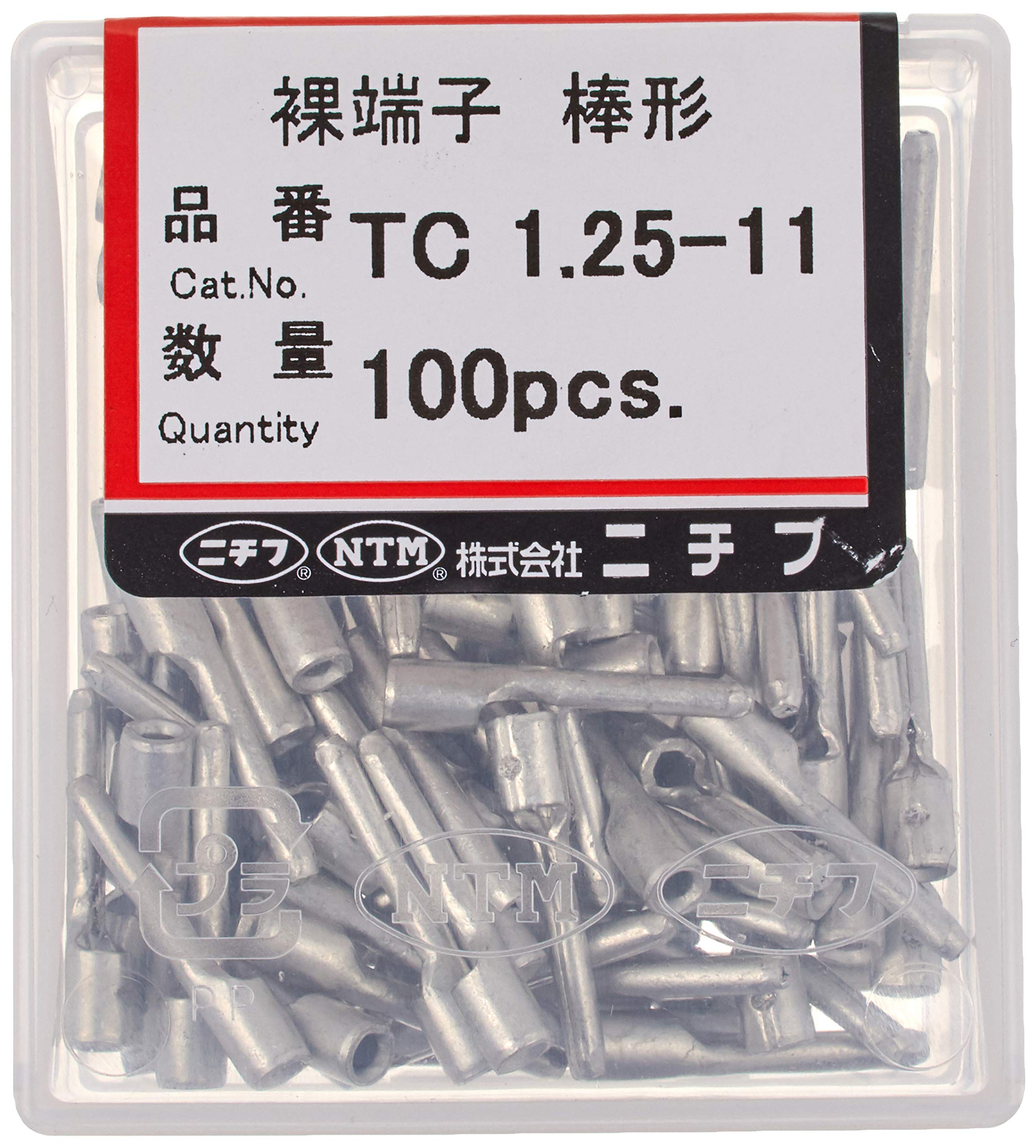 Amazon.co.jp: ニチフ 裸圧着端子 TC形(100P) TC1.2511 : 産業・研究