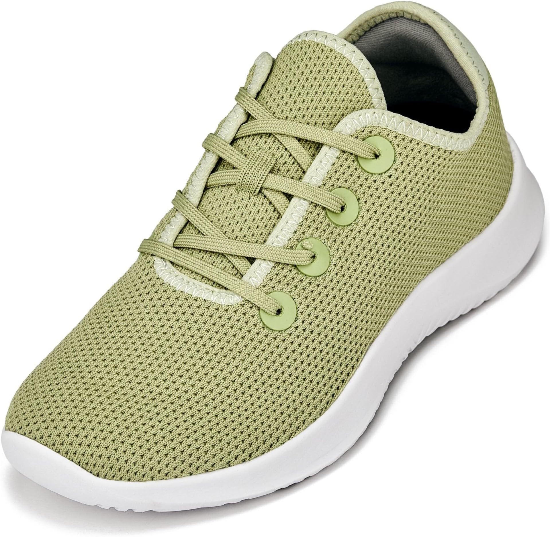 Men's Invisible Height Increasing Elevator Shoes - Ultra Lightweight Knitted Sporty Sneakers - 2.4 Inches Taller