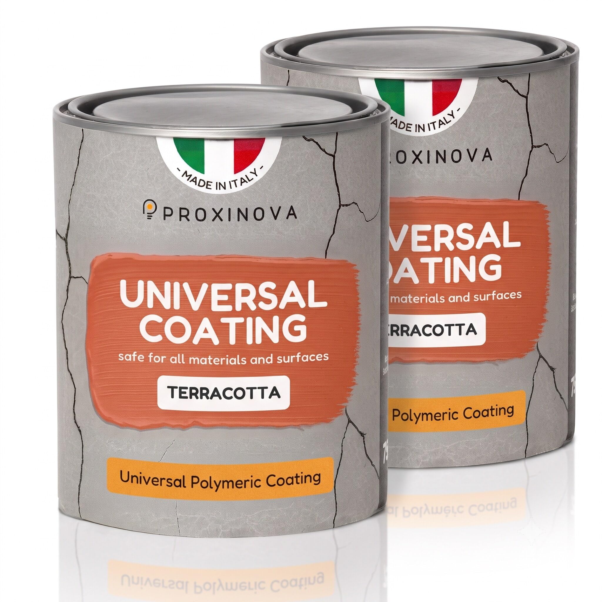 Liquid Waterproof Sealant Terracotta PROXINOVA (1500 ml) – Universal Coating, Repairs Leaky Roofs, Chimneys, Gutters, Skylights for Motorhomes and Roof Tiles, UV-Resistant, Durable, Easy to Apply — image 1