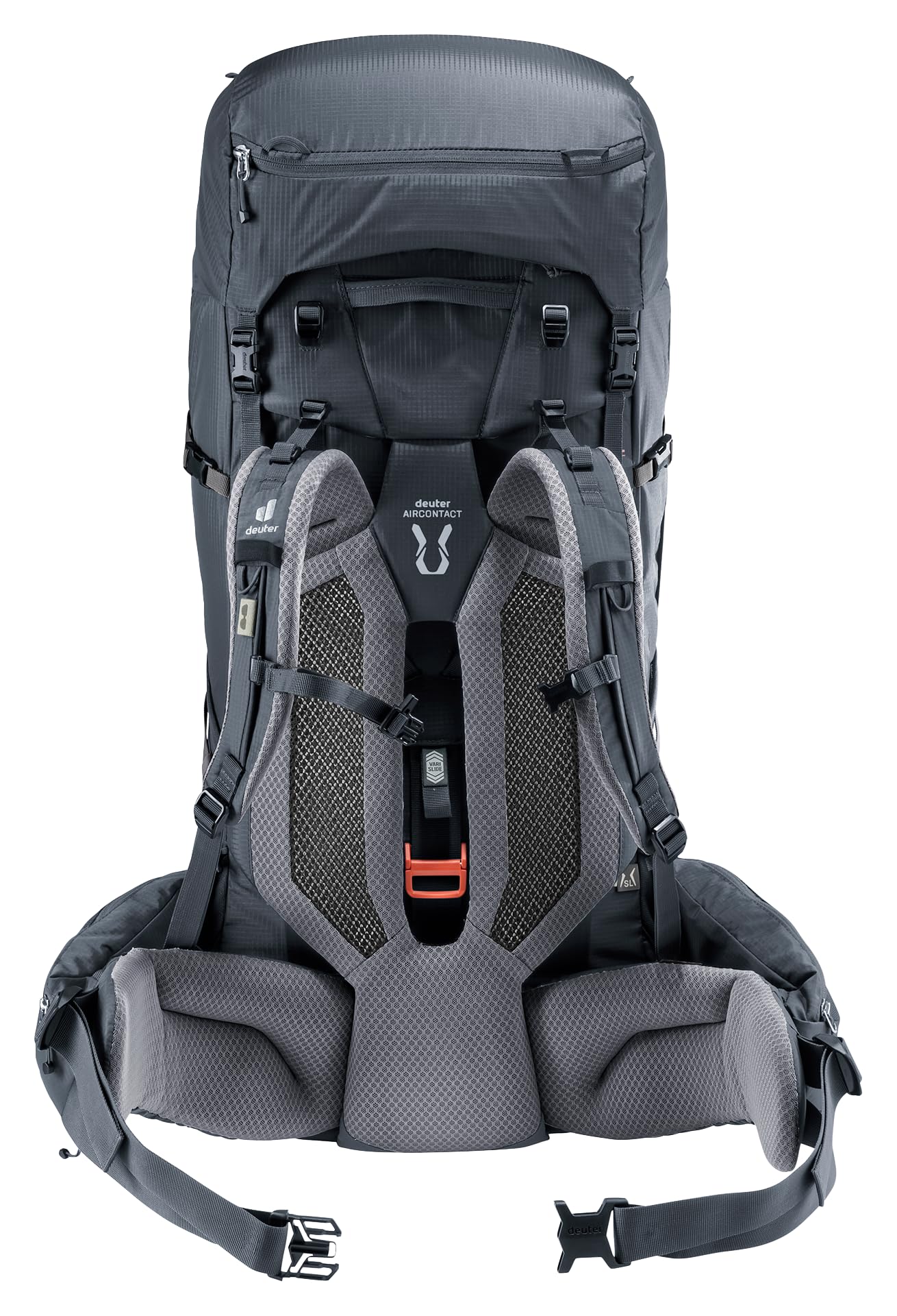 deuter Aircontact Pro 85+10 plecak trekkingowy, Kolor: czarny, 85+10 L, Minimalistyczny