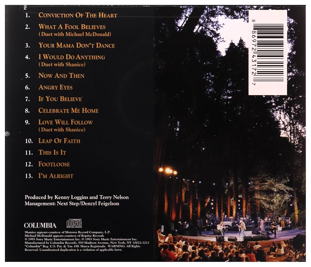 Outside: from the Redwoods［カセット］ Kenny Loggins – Outside: From The Redwoods – DVD (DVD-Video