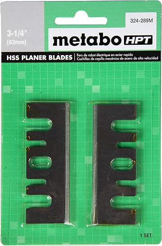 Metabo HPT 324289M 3-14" HSS PLANER HOJAS 1 par