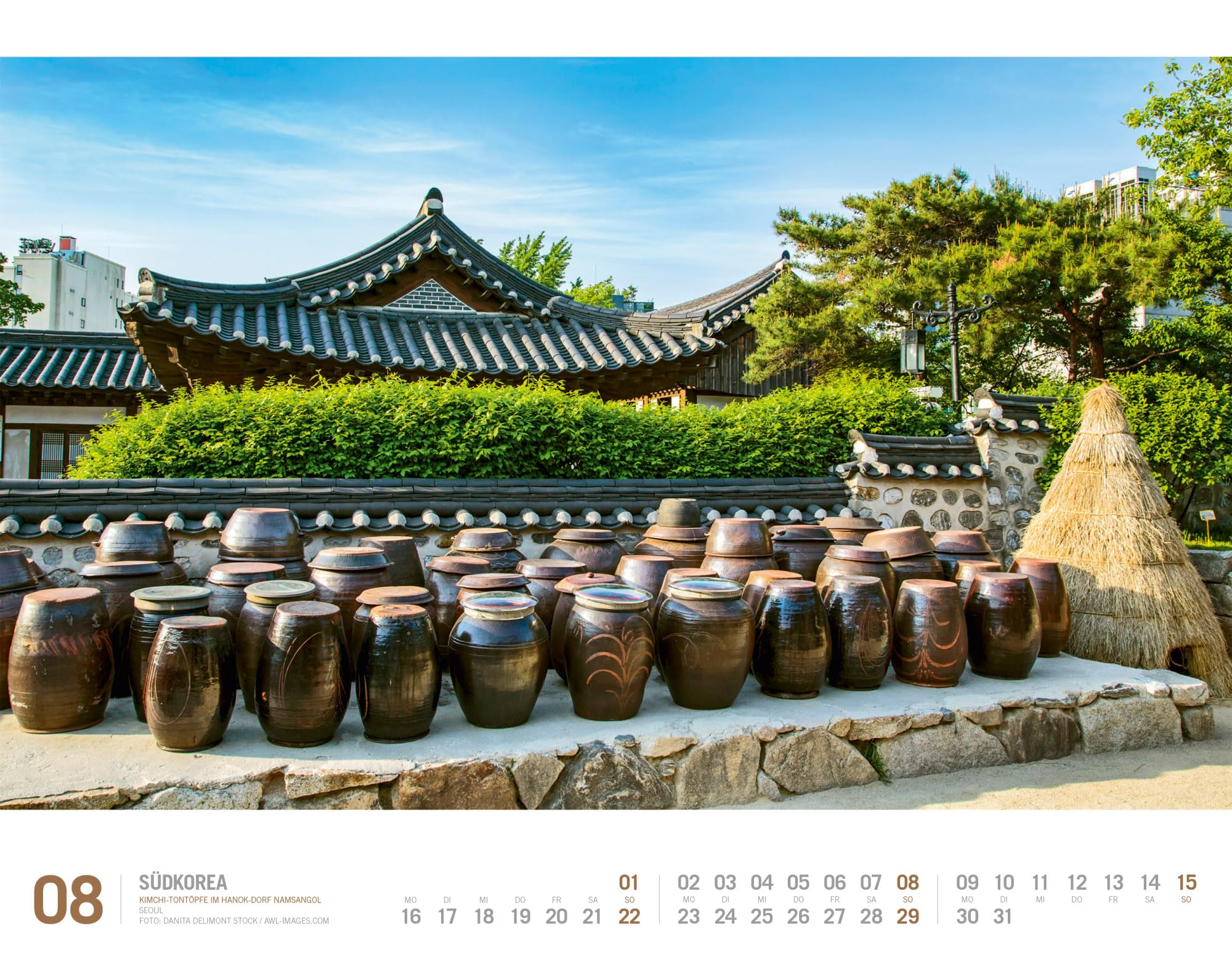 Südkorea Kalender 2027 | Unterwegs zwischen Tradition und Moderne: Imposanter Reise-Kalender im großen Querformat (54x42 cm) | K-Pop & Spiritualität