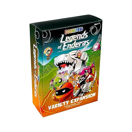 Doomlings Card Game: Legends of Enderas Variety Expansion – 120 New Cards, 5-in-1 Bundle (Mythlings, Techlings, Dinolings, Fuzelings & Treasures) | Ages 8+, 2–6 Players