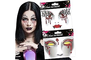 Halloween Vampire Blood Tattoo Stickers