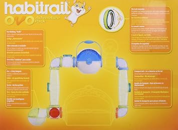 Habitrail OVO Adventure Pack ، قفص الهامستر وملحقاته ، موطن الحيوانات الصغيرة