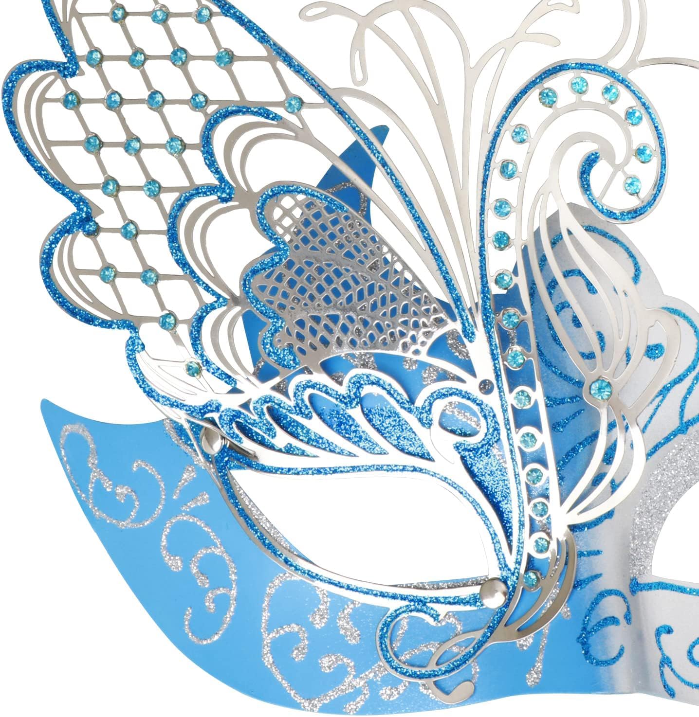 Coddsmz Mysterious Venetian Butterfly Lady Masquerade Halloween Party Mask Evening Prom Ball Mask Bar Costumes Accessory - Image 4