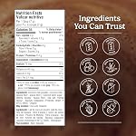 Organic Traditions Superfood Chocolate Latte, Creamy Coconut Milk Blend, Organic Cacao With Ashwagandha, Warm Cozy Flavor, Lightly Sweetened, Superfood Powder With Probiotics, 150g / 5.3oz Bag