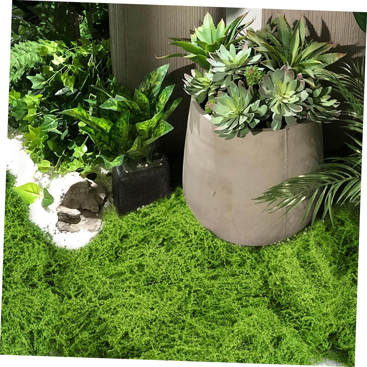 Fake Moss Decorative Artificial Moss Xmas for Crafts for Floral DIY