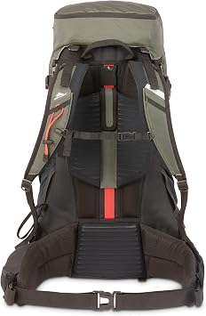 High Sierra Pathway 2.0 75L Backpack In Forest Green/Black