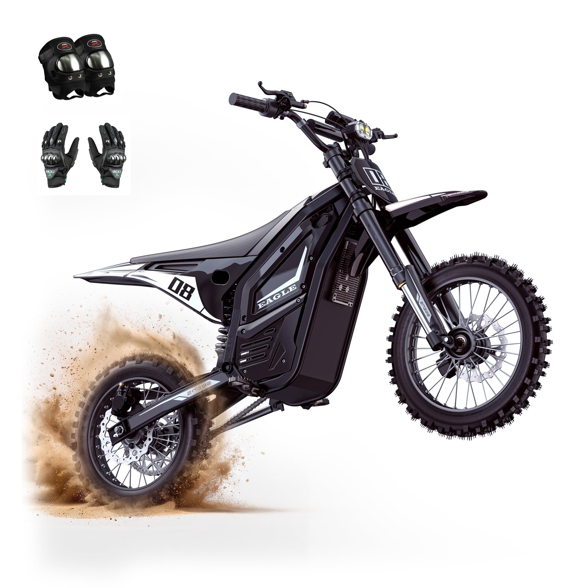 ENGWE Eagle 45MPH Electric Dirt Bike for Teens Youth Off Road Electric Bike