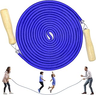 Grupos Saltar Cuerda, Salto Cuerda Multijugador, El mejor equipo Longitud Cuerda Salto para Deportes Escolares Actividades Aire Libre 5 Metros -7 Metros -10 Metros
