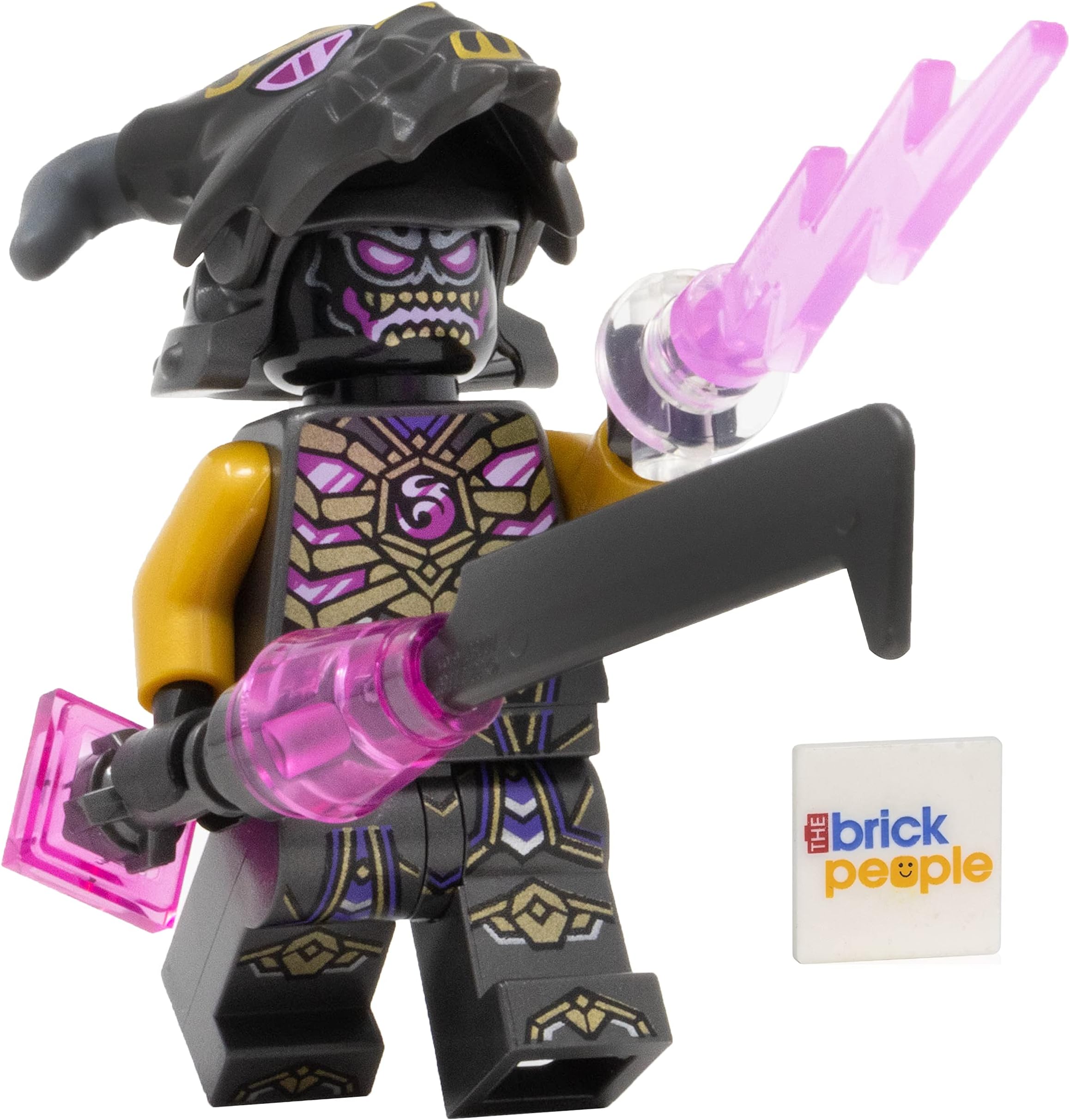 Ninajgo: Overlord Minifigure with Sword and Lightning