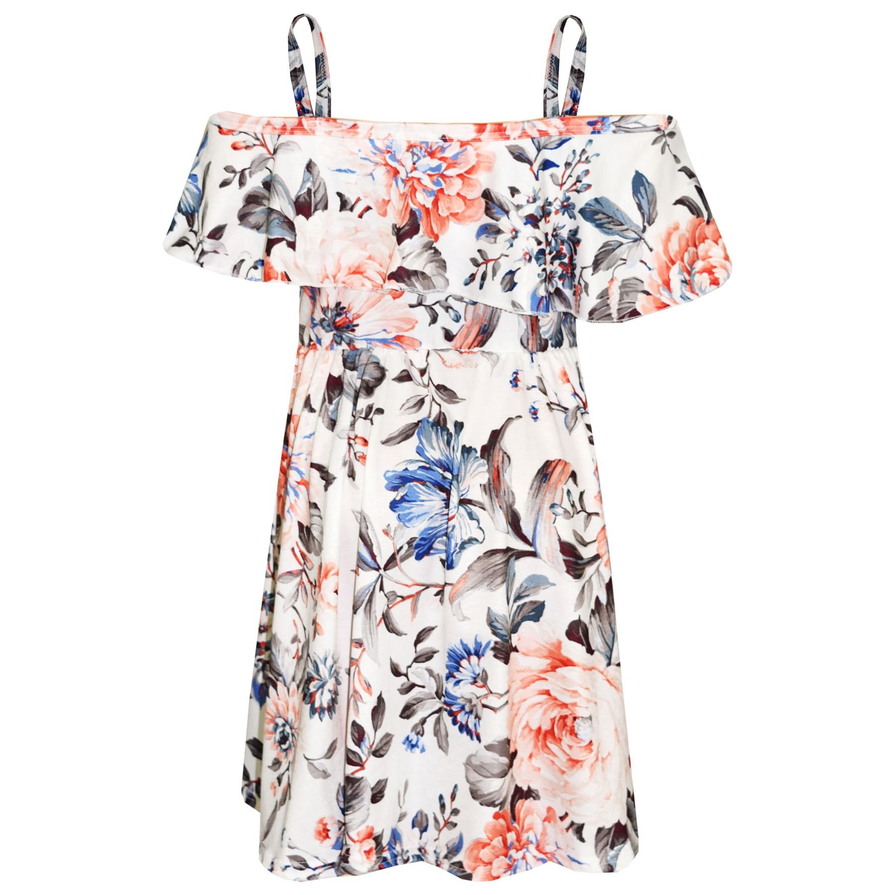 A2Z 4 KidsGirls Skater Dress Kids Cool Graffiti Print Summer Party Fashion Off Shoulder Dresses New Age 7 8 9 10 11 12 13 Years