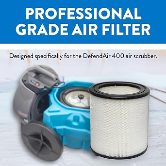 Dri-Eaz DefendAir 400 Primary HEPA Filter, 12 diameter
