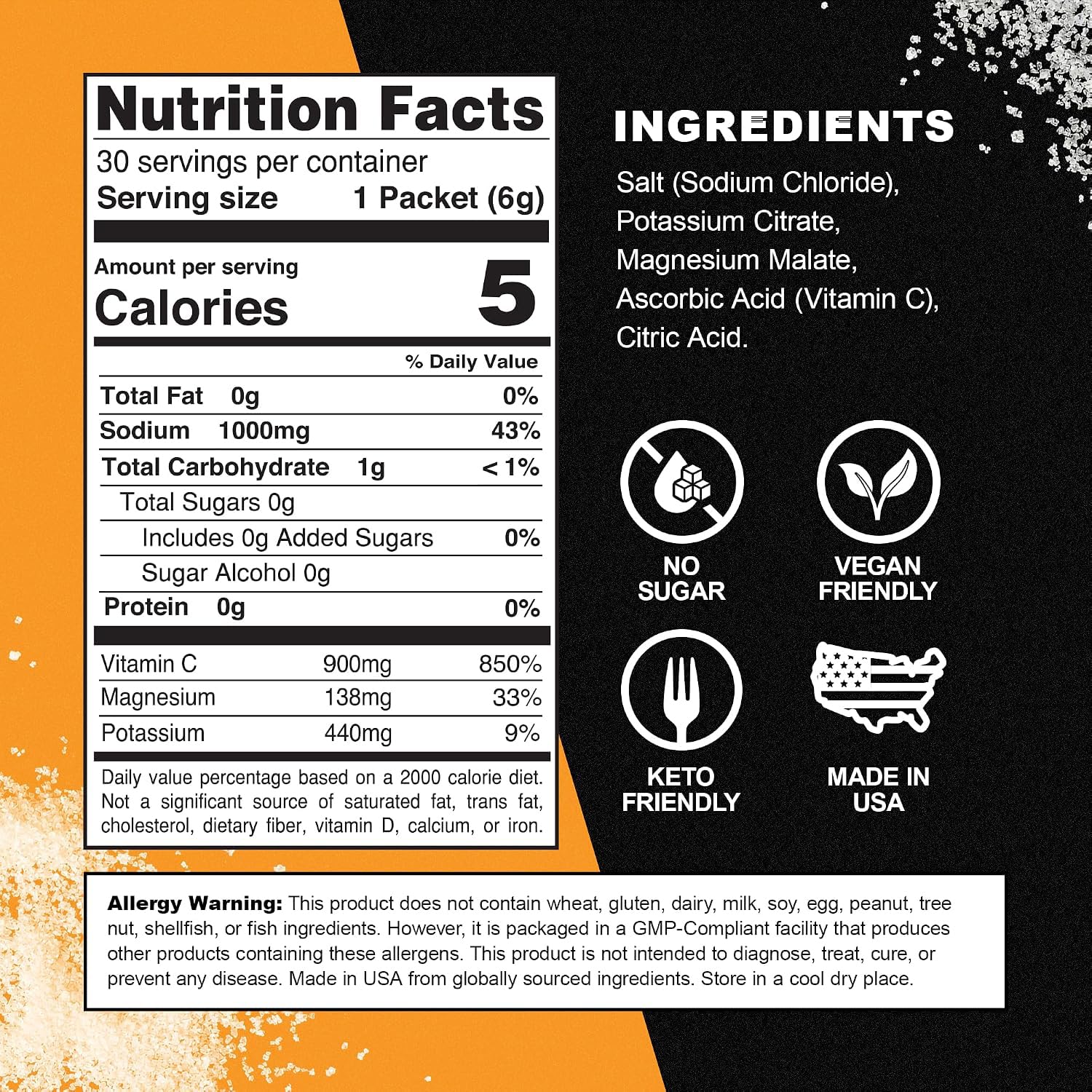 It's Just! - Electrolyte Drink Mix, 30 Count, Salty Unflavored — Amazon image 8