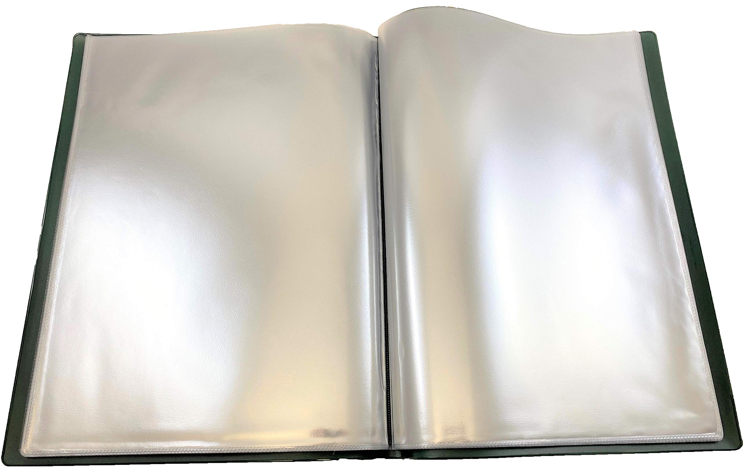 Lansdale A4 Floppy/Soft Cover Nyrex Orders Book/Document Holder - 40 Pockets