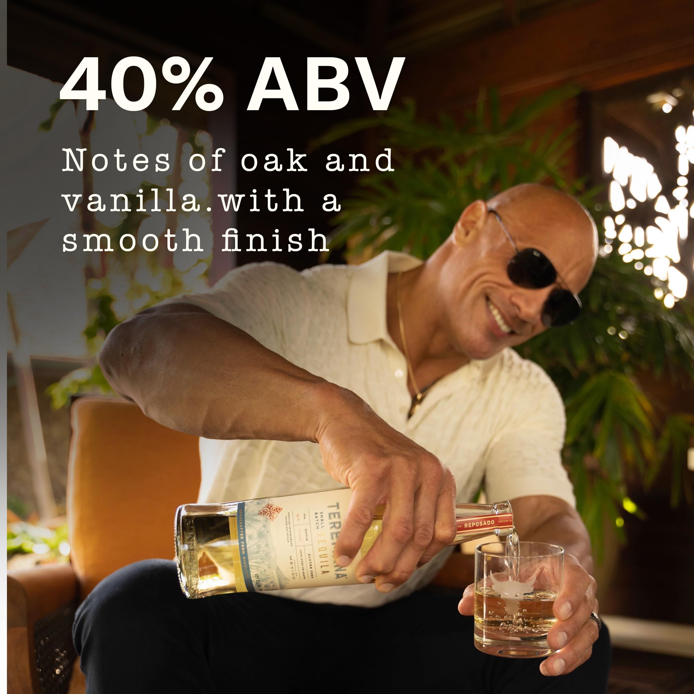 Teremana Tequila Reposado 100% Agave Blue Weber 40% Vol. 0,75l