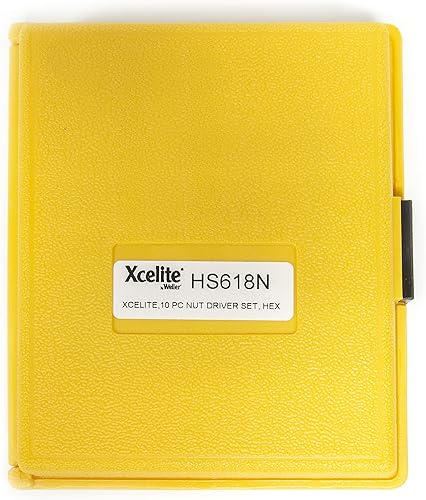 Miniatura 6 de Xcelite HS618N 10 PC TUERCA Juego de controladores, hexagonal