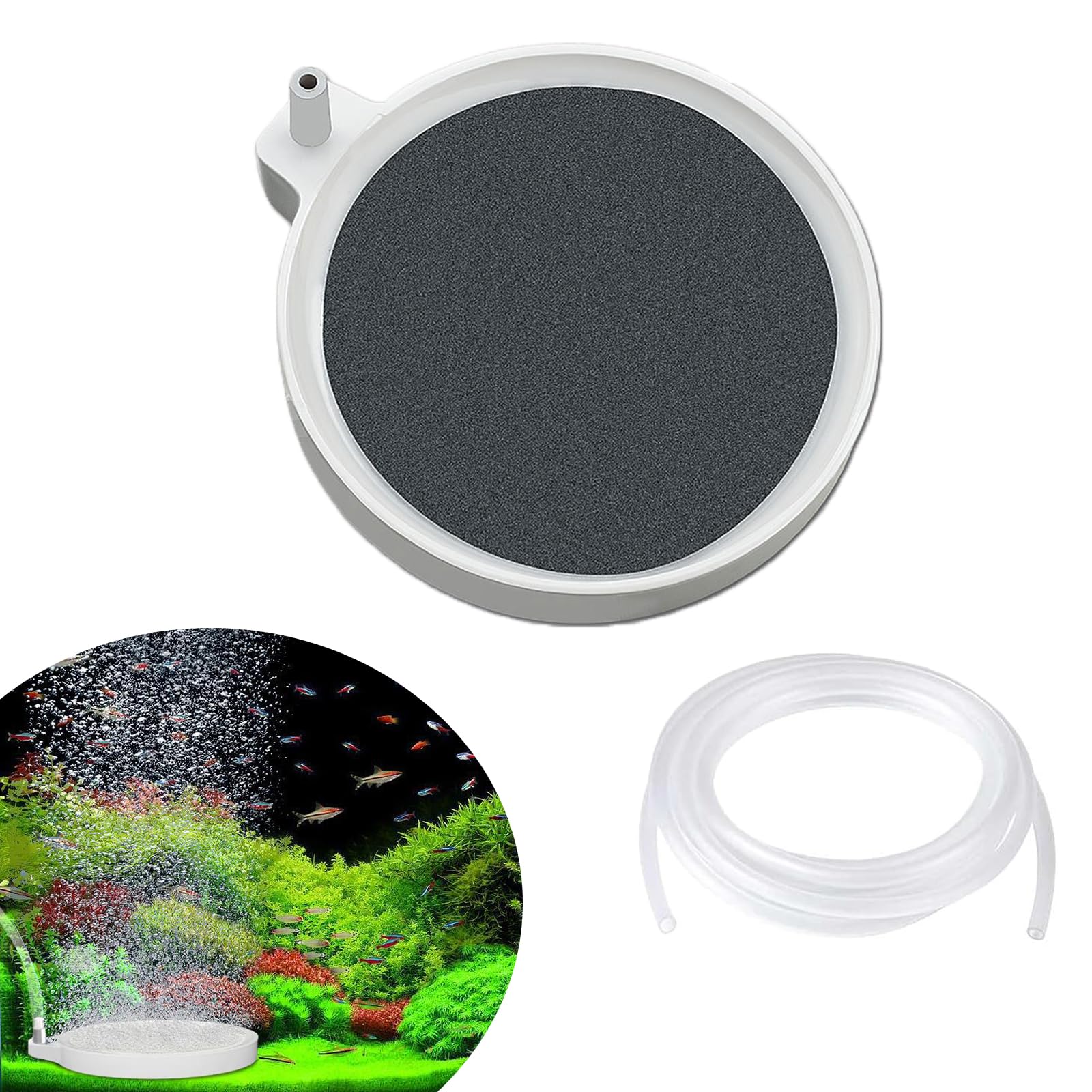 Amazon.co.jp: ZHEJIA エアーストーン 丸形 水槽空気石 細かい泡