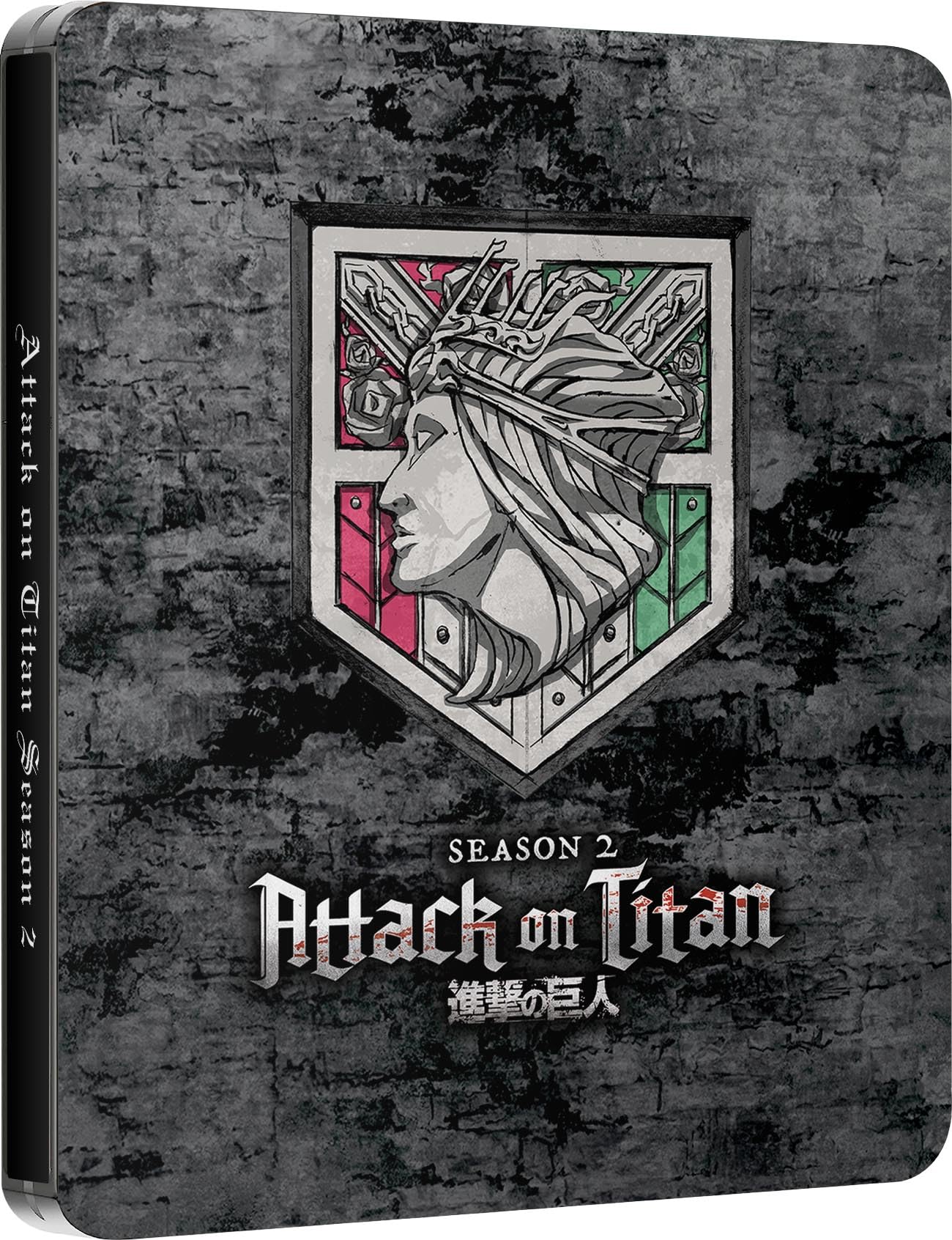 Attack On Titan: Season 2 Steelbook Limited Edition [15] Blu-ray Box Set