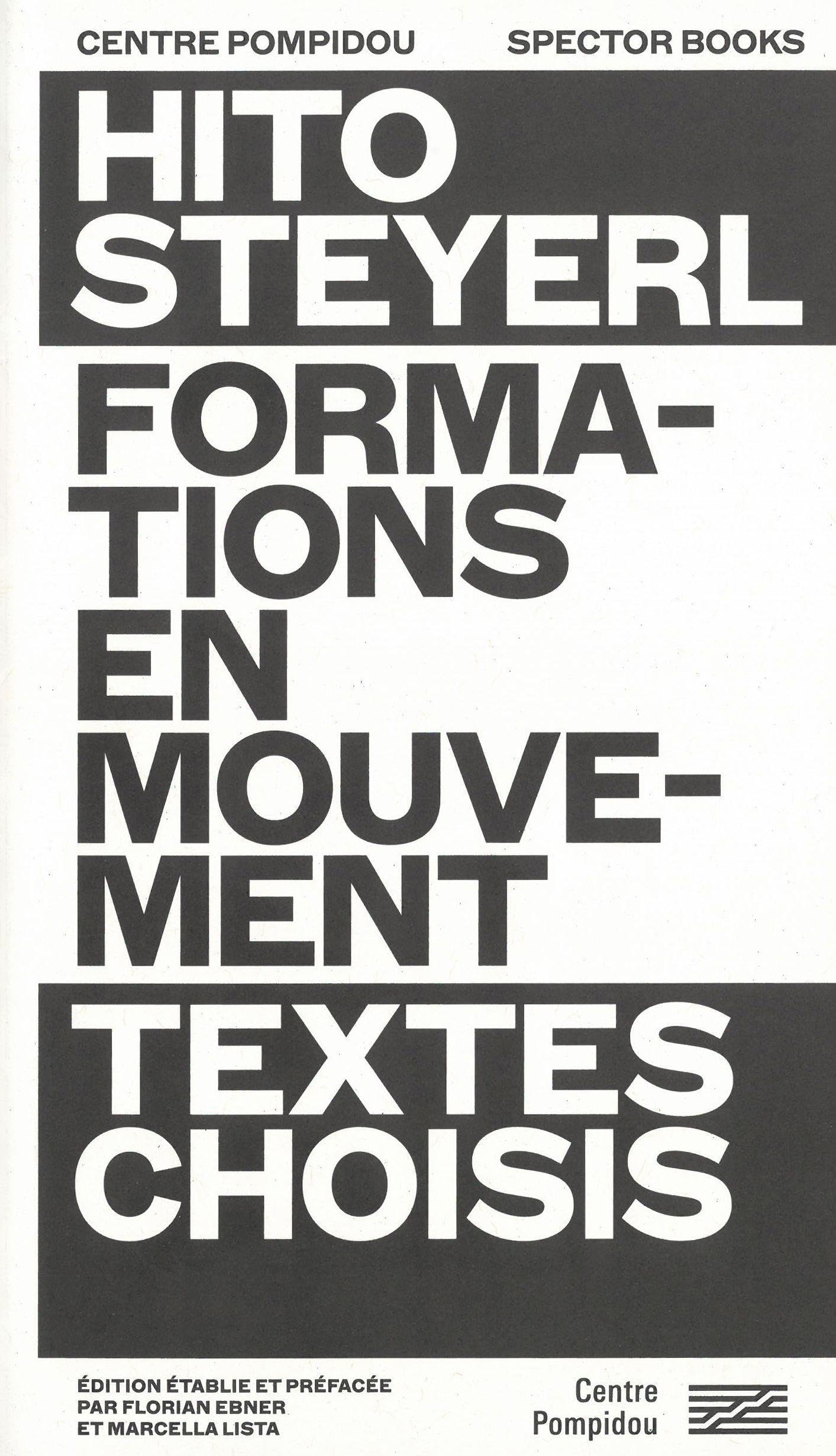 Hito Steyerl. Anthologie ouvrage critique sur l'image numérique et art
