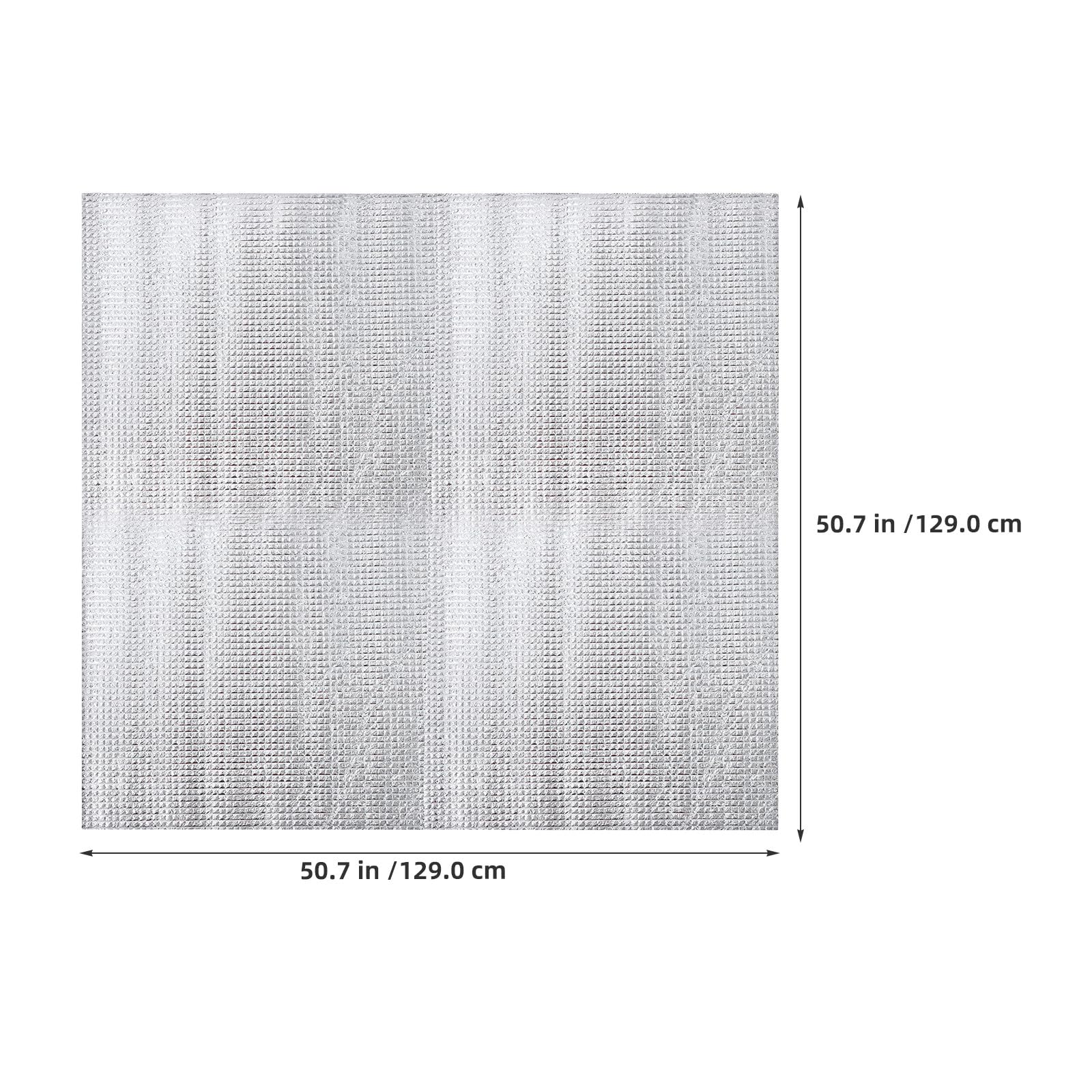 Veemoon 2sets Copertura Isolante per Ventola Soffitta Scudo Termico per Isolamento Soffitto in Alluminio Guarnizione per Sfiato Soffitta Ventilazione Migliorata Facile Installazione DIY