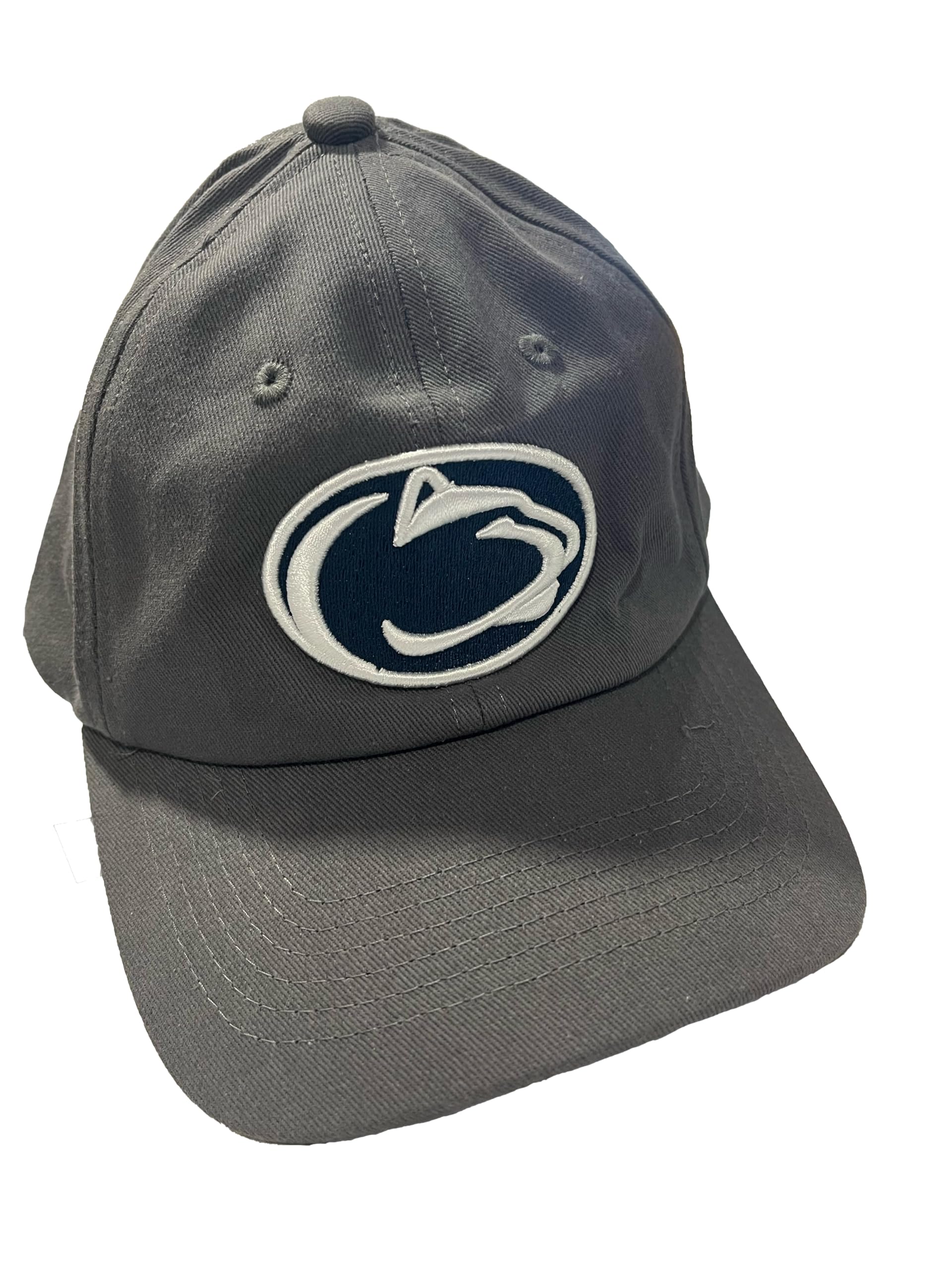 Collegiate Hats - Fitted Caps Adjustable Hats and Snapbacks Available, Penn State Charcoal, One size