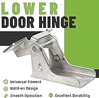 Vista 5 de Bisagra de puerta inferior delantera izquierda o derecha compatible con Dodge Ram (1500 1996-2001, 2500 3500 1996-2002) 1 pieza de repuesto