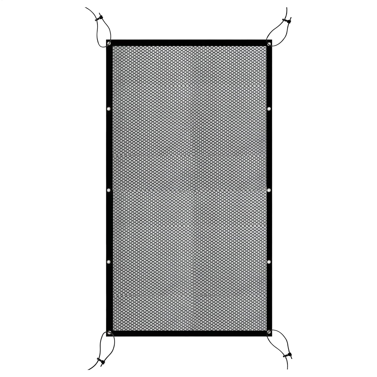 Dog Pram Divider NET - PET Safety Divider Adjustable Between Vehicle Seats | High Capacity Foldable Car Accessories Mesh Barrier for Large and Medium Dogs Safety Protection Net SUV Truck