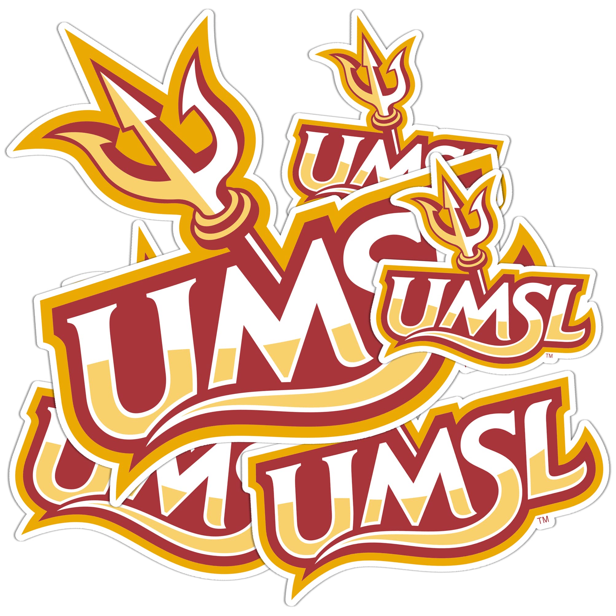 Desert Cactus University of Missouri Saint Louis Sticker Tritons UMSL Vinyl Decals Laptop Water Bottle Car Scrapbook T3 (Type 3-1)