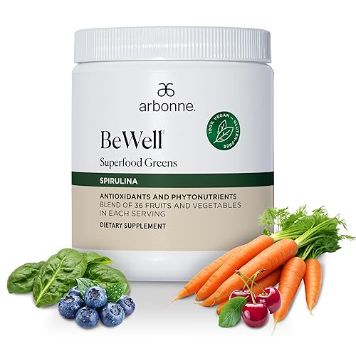 Arbonne BeWell Superfood Greens Powder - Health Supplement Powder Made