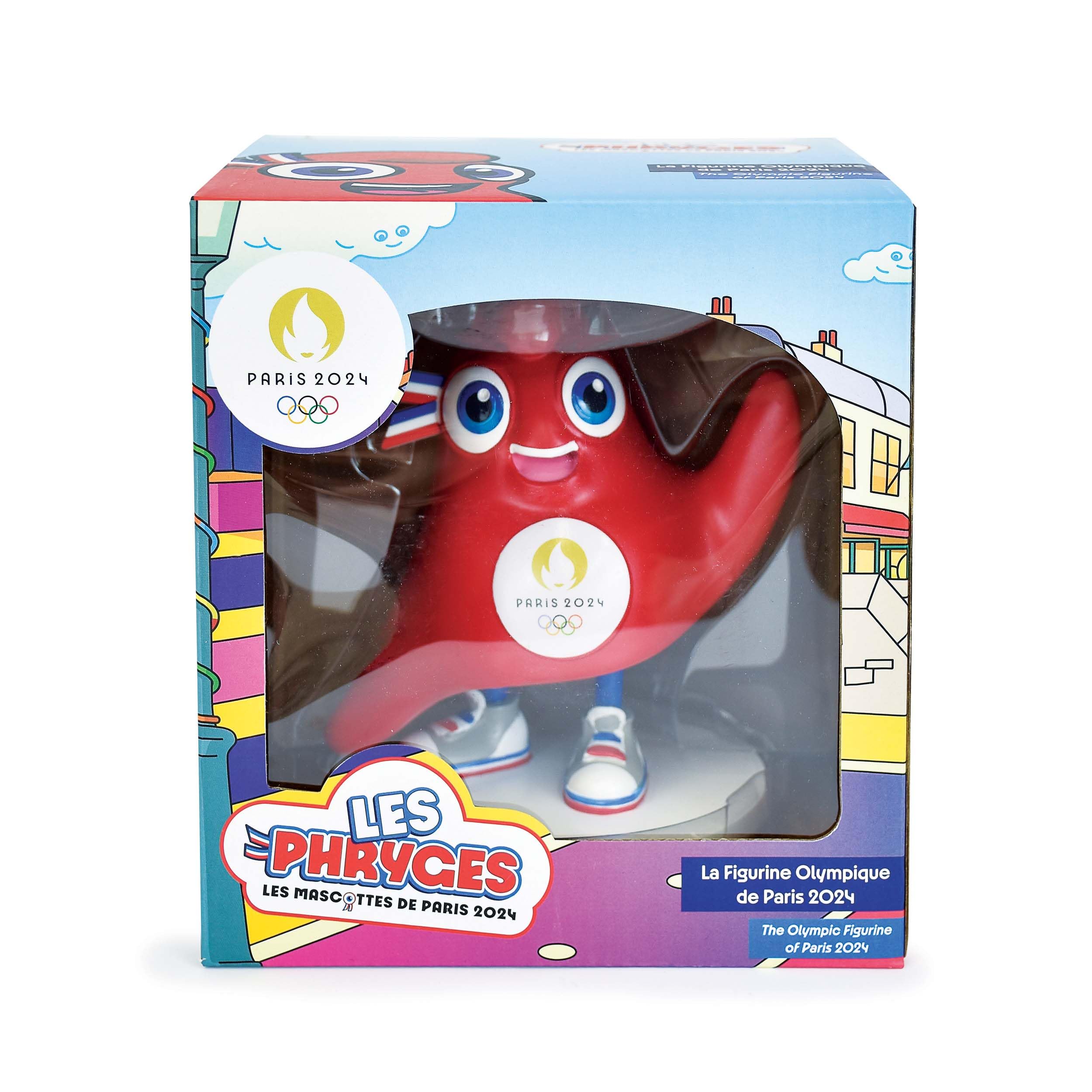 Figurine Doudou Et Compagnie - Mascotte JO Paris 2024 - 25,5 Cm