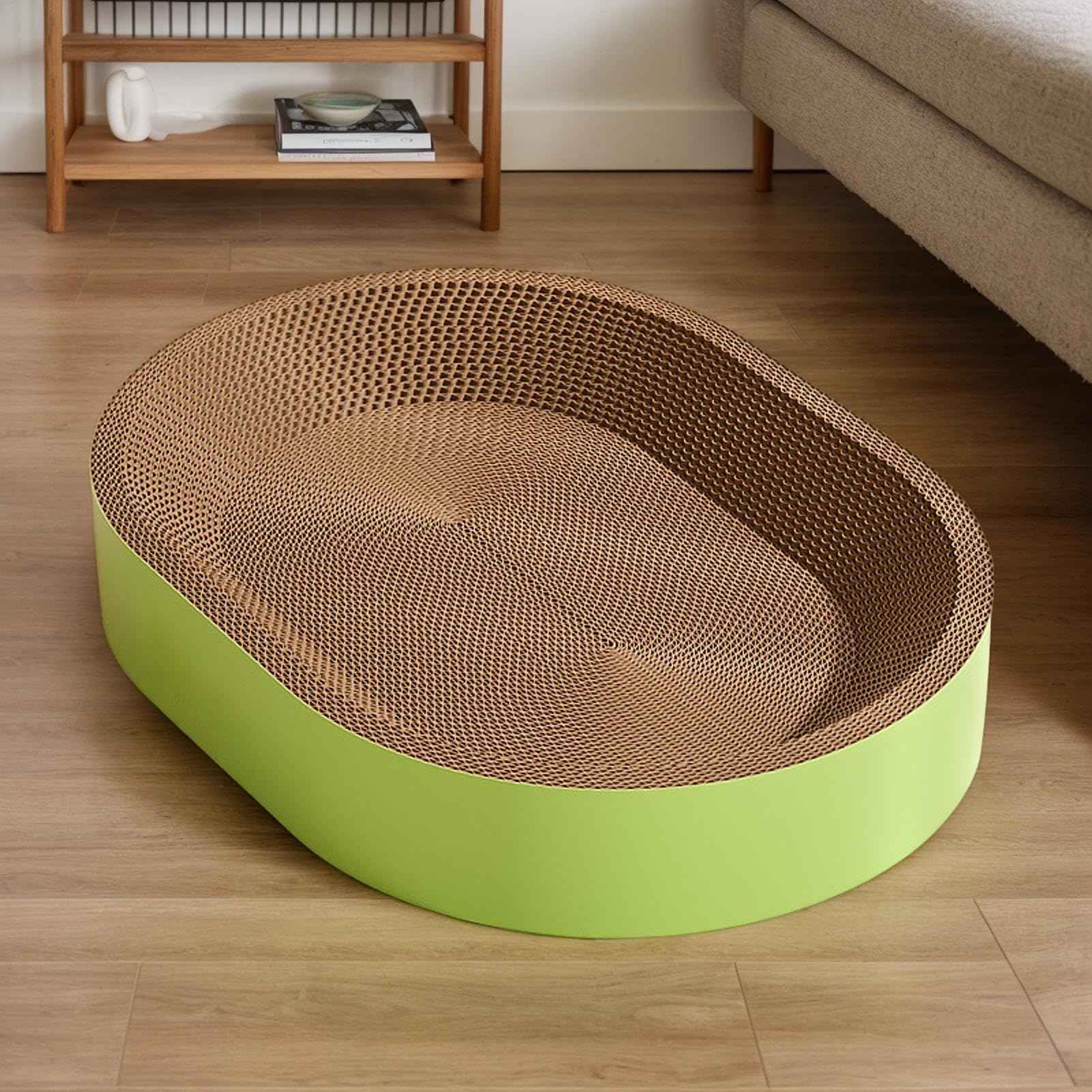 Tablero Rascador de Cartón para Gatos | Rascador De Cartón para Gatos | Protector para Muebles Afilador De Garras para Sala De Estar Esquina Balcón Dormitorio Ventana
