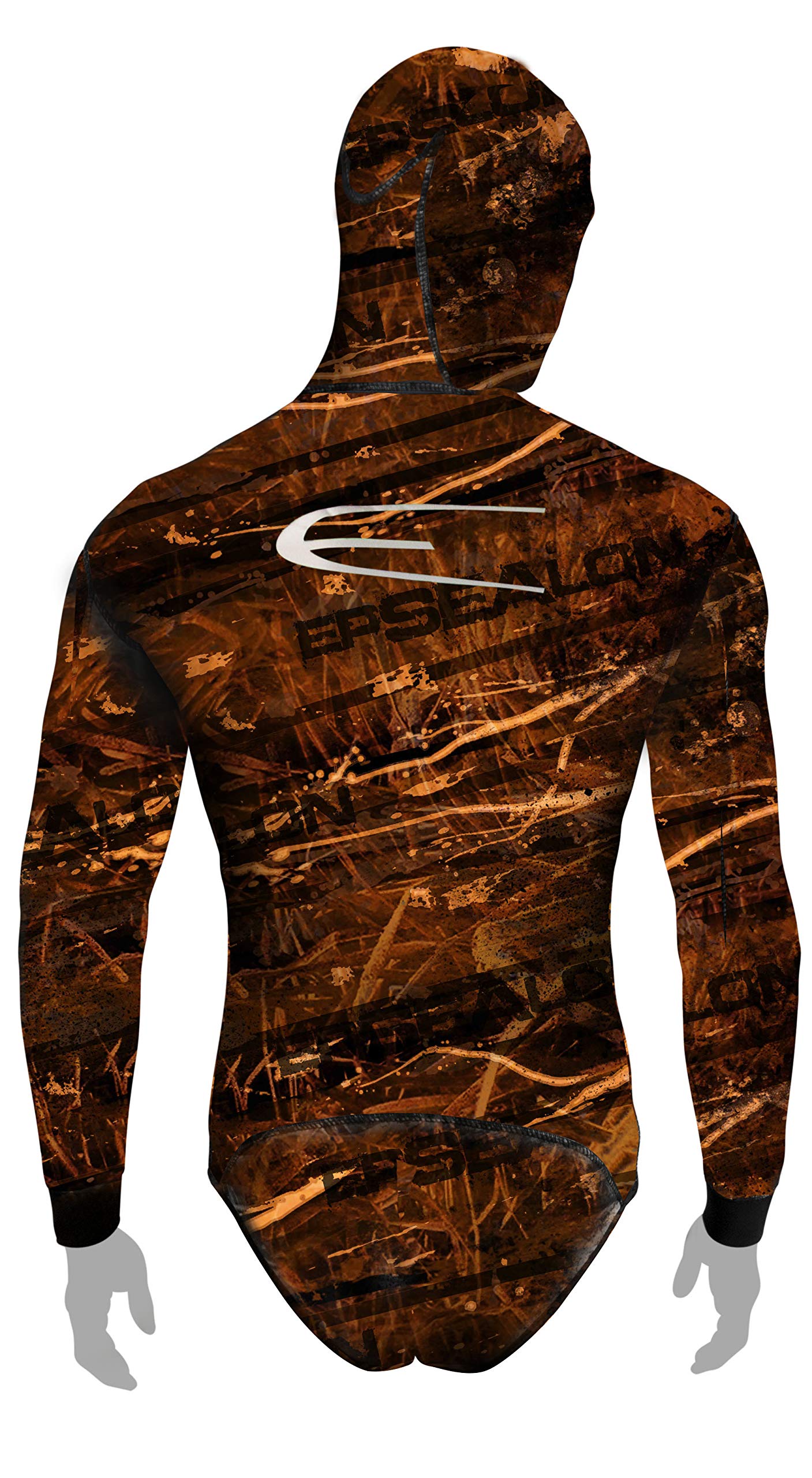 Veste Fusion Camo Brown 5 mm Néoprène Yamamoto 039 Plongée Surf Chasse sous-Marine T3 (M)
