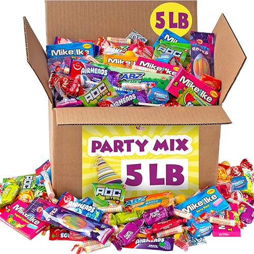 Candy Party Mix, 5 lb Bulk Bolsa