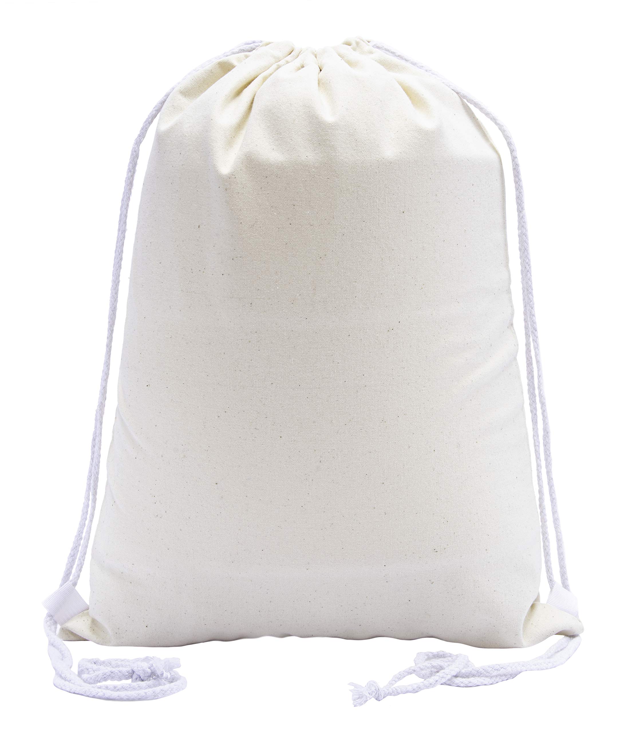 Mato & Hash Cotton Drawstring Bags, Promotional Pull String Backpacks, Bulk Cinch Backpacks