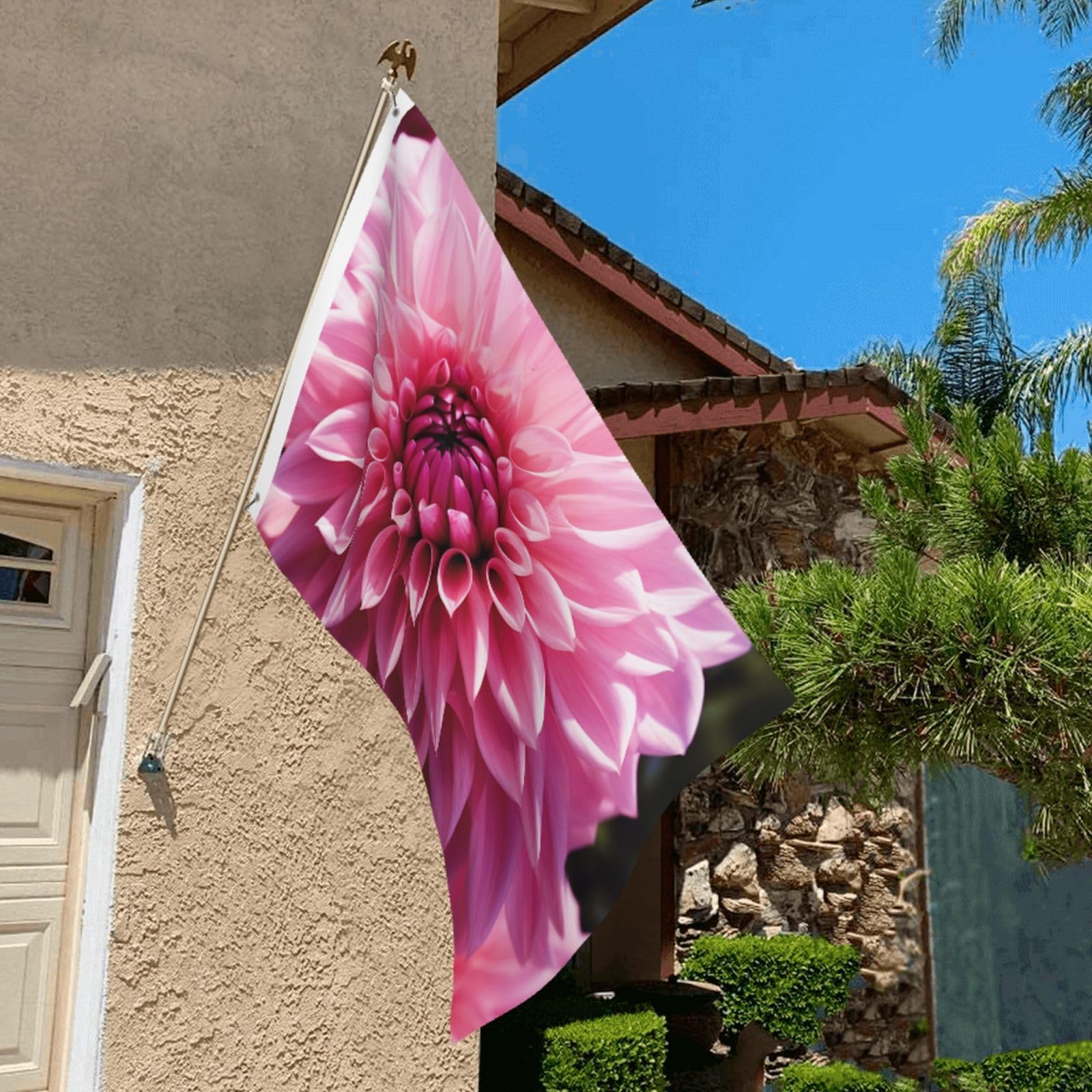 Amazon.com : Floral Dahlia Flower Flag 2x3 Ft Double Sided Outdoor