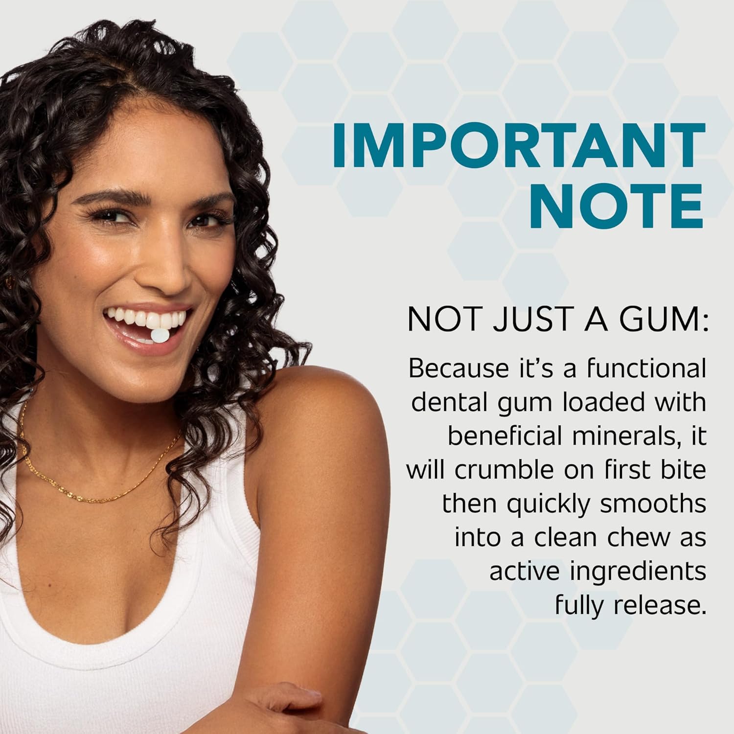 OraProtecX Remineralizing Gum Hydroxyapatite Gum for Bad Breath, Mineralizing Teeth & Dental Health with Protektin & Xylitol Anti Cavity Protection, Aspartame & Sugar Free, Natural Mint Flavor, 30 ct.