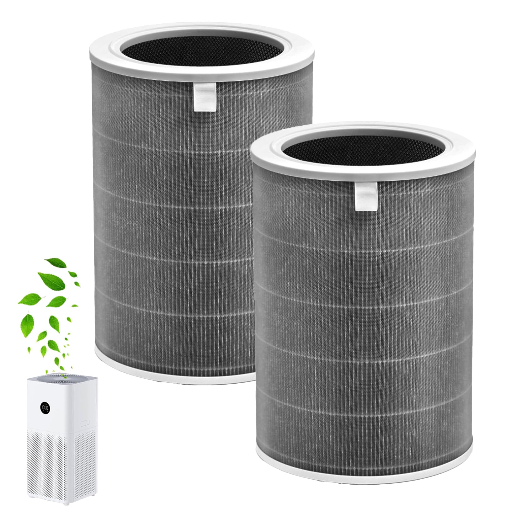 Vervangend filter compatibel met Xiaomi Mi 2, 2H, 2S, 2C, 3H, 3C, 3 Pro Vervangend filter compatibel met Xiaomi Mi 2, 2H, 2S, 2C, 3H, 3C, 3 Pro