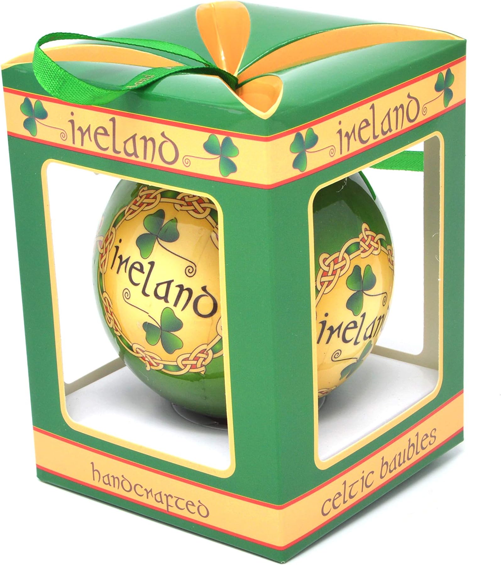 Ireland Celtic Bauble Ornament in Gift Box