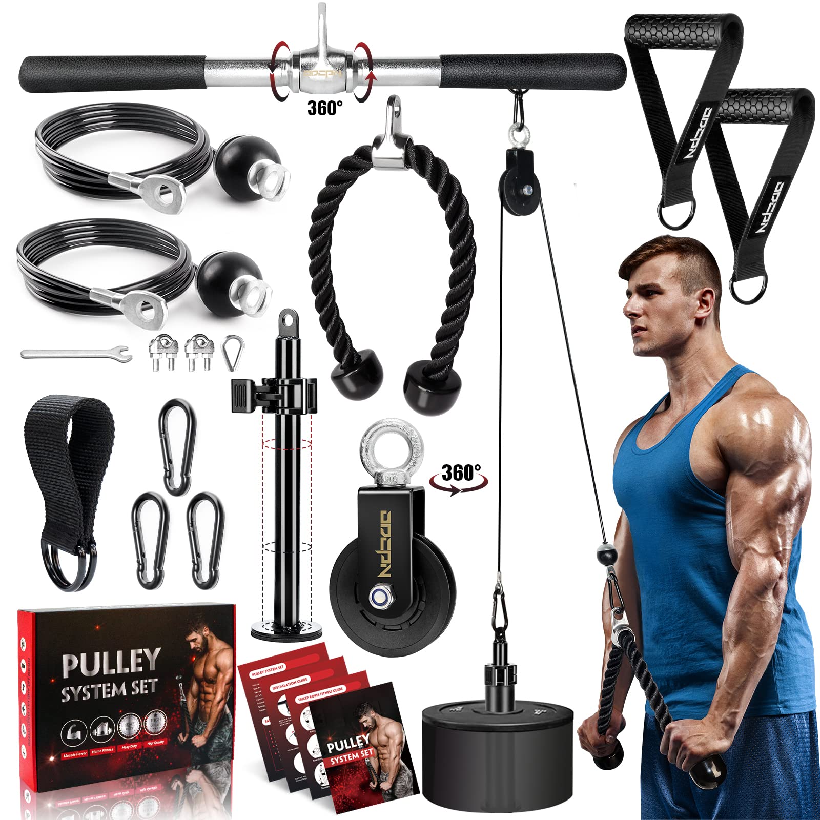 Amazon.co.jp: ウェイトプーリーシステムジム ケーブルマシン