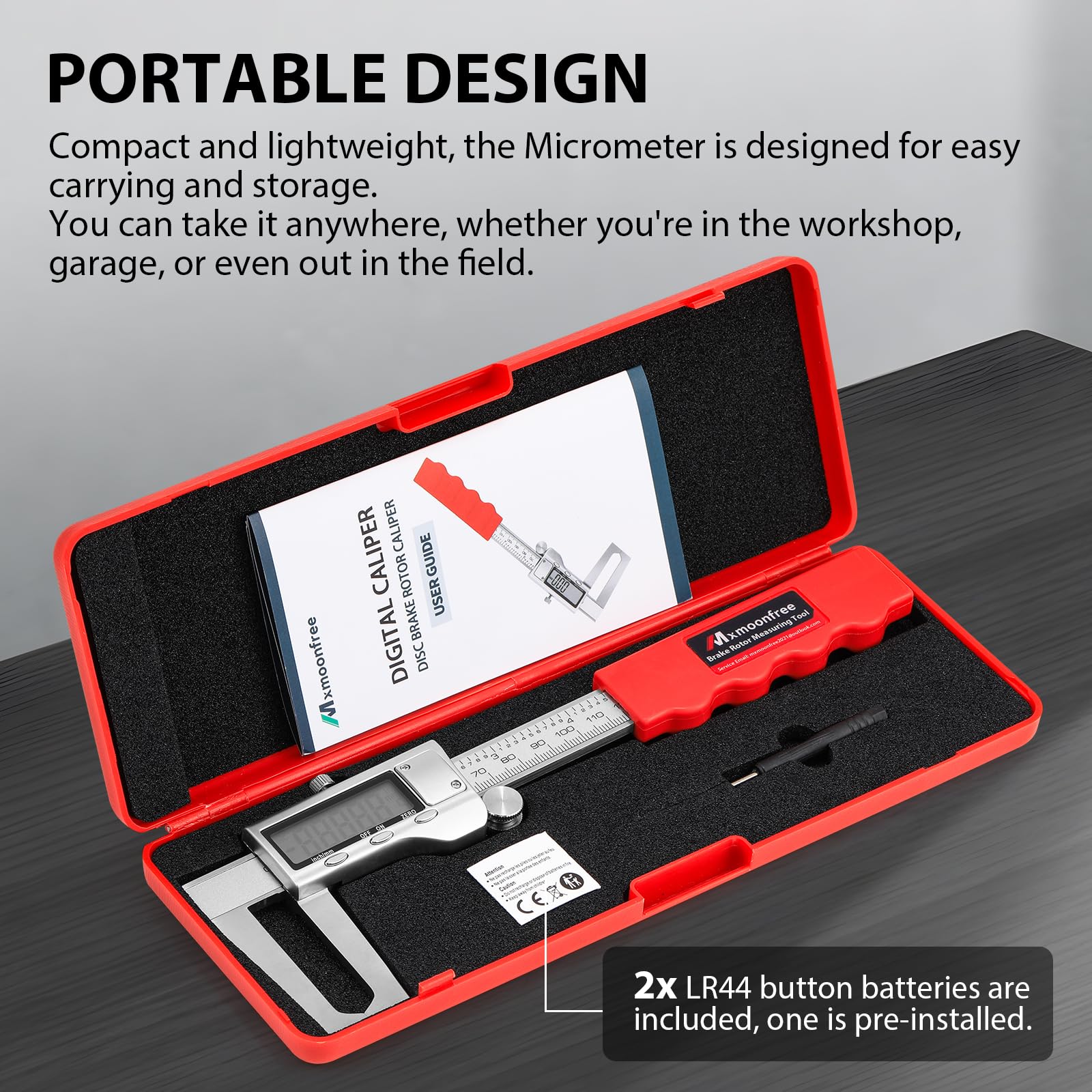 Digital Brake Caliper - Precise Rotor Measurement -5 Digital Brake Caliper - Precise Rotor Measurement -5