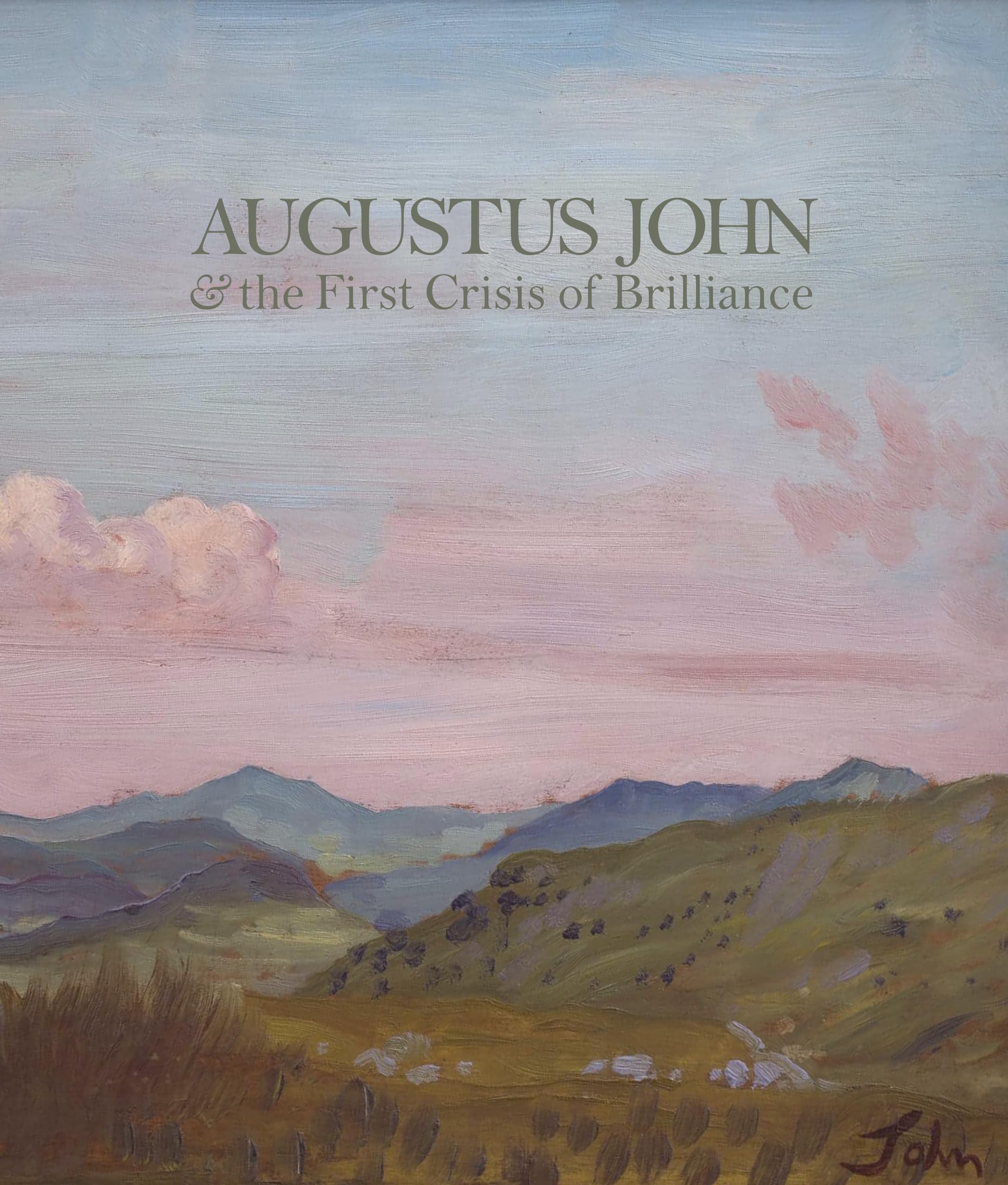 Augustus John  the First Crisis of Brilliance by David Boyd Haycock PAPERBACK
