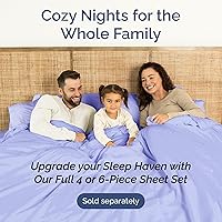 Vista 442 de Sábana encimera de bolsillo profundo, más suave que el algodón egipcio, 1 sábana encimera para colchón tamaño Queen